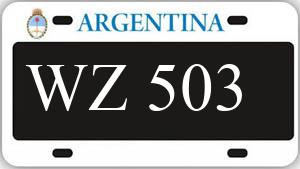Patente AA503WZ