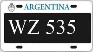 Patente AA535WZ