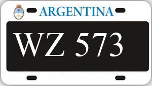 Patente AA573WZ