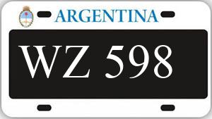 Patente AA598WZ