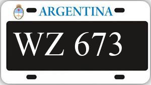 Patente AA673WZ