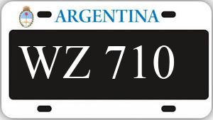 Patente AA710WZ
