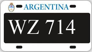 Patente AA714WZ
