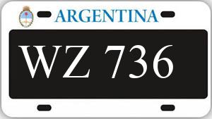 Patente AA736WZ
