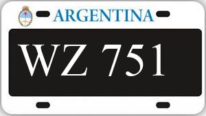 Patente AA751WZ