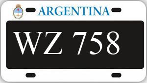Patente AA758WZ