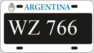 Patente AA766WZ
