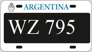 Patente AA795WZ