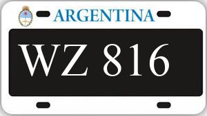 Patente AA816WZ