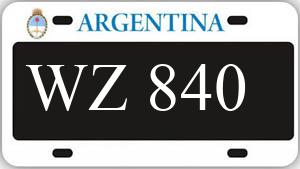 Patente AA840WZ