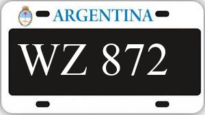 Patente AA872WZ