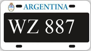Patente AA887WZ
