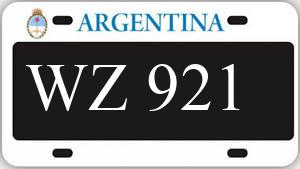 Patente AA921WZ