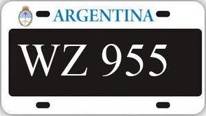 Patente AA955WZ
