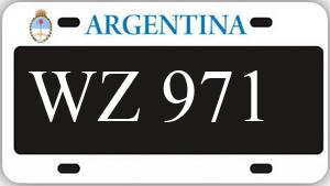 Patente AA971WZ