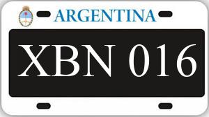 Patente XBN016