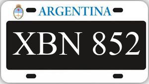 Patente XBN852