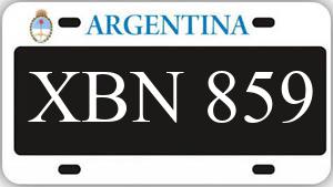 Patente XBN859