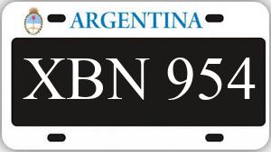 Patente XBN954