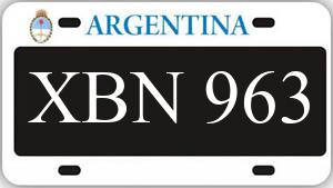 Patente XBN963