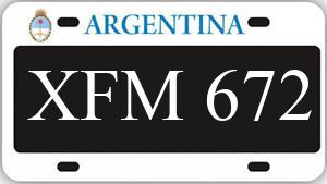 Patente XFM672