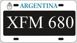 Patente XFM680