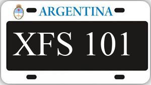 Patente XFS101
