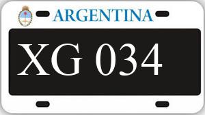Patente AA034XG