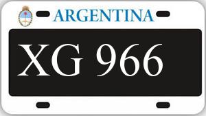 Patente AA966XG