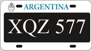 Patente XQZ577