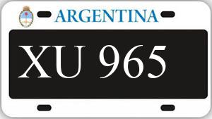 Patente AA965XU
