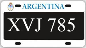 Patente XVJ785