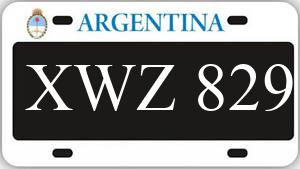 Patente XWZ829