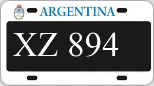 Patente AA894XZ