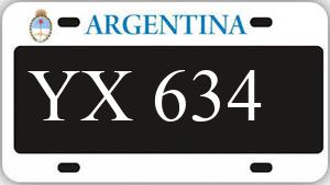 Patente AA634YX