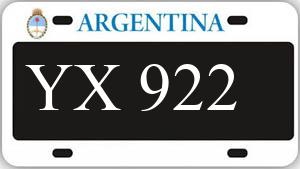 Patente AA922YX