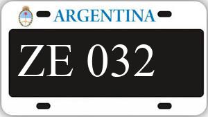 Patente AA032ZE