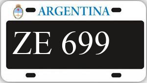 Patente AA699ZE