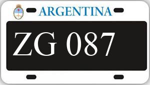 Patente AA087ZG