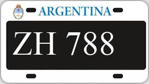 Patente AA788ZH
