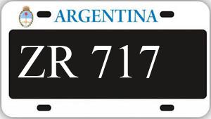 Patente AA717ZR