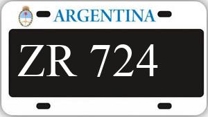Patente AA724ZR
