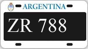 Patente AA788ZR