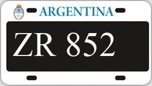 Patente AA852ZR