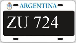Patente AA724ZU